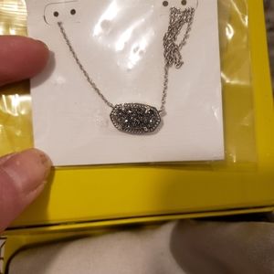 Platinum Kendra Scott Necklace